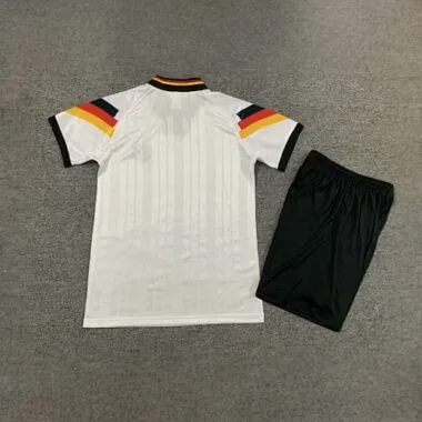 1992 Germany Home Retro Kids Kits Euro Cup Shirt Soccer Jerseys Yupoo