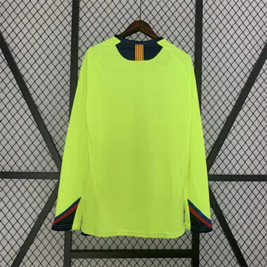05-06 Barcelona away long sleeve retro jersye