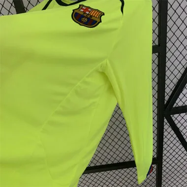 05-06 Barcelona away long sleeve retro jersye
