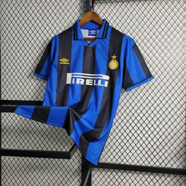 95-96 Retro Inter Milan Home S-XXL Cheap Soccer Jerseys
