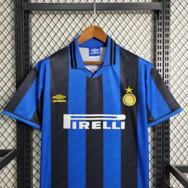 95-96 Retro Inter Milan Home S-XXL Cheap Soccer Jerseys