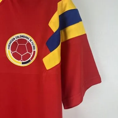 1990 Colombia Retro Away S-XXL best soccer jersey