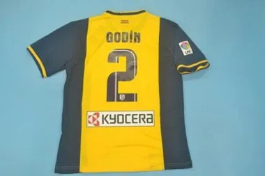 13-14 Atletico Madrid yellow away