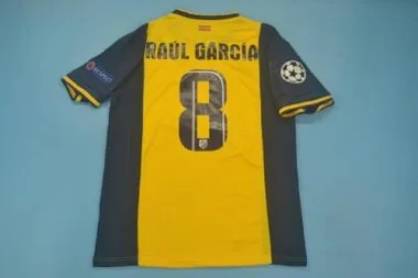 13-14 Atletico Madrid yellow away
