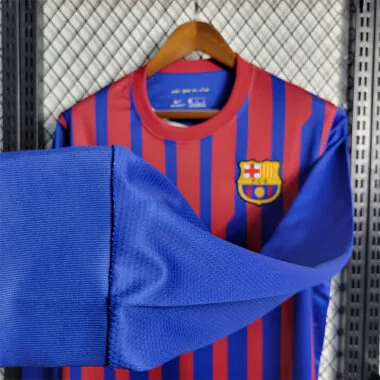 11-12 Barcelona home Long Sleeve