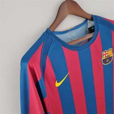 05-06 Barcelona home long sleeve