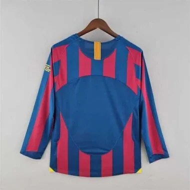 05-06 Barcelona home long sleeve