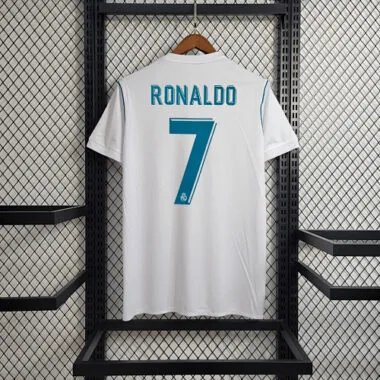 17-18 Real Madrid home white player version