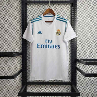 17-18 Real Madrid home white player version