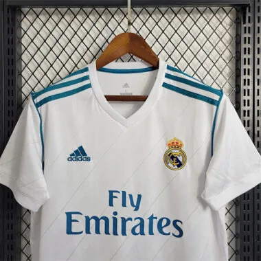 17-18 Real Madrid home white player version