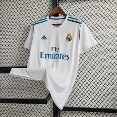17-18 Real Madrid home white player version