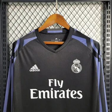 16-17 Real Madrid third away long sleeve