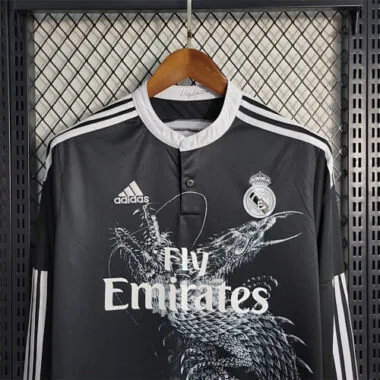 14-15 Real Madrid third away long sleeve