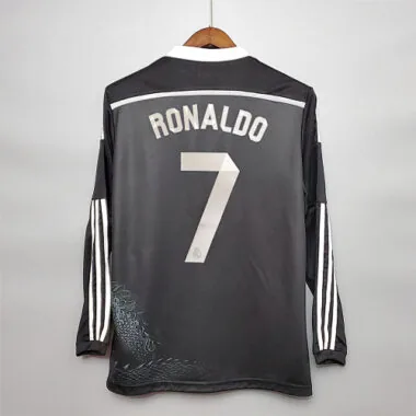 14-15 Real Madrid third away long sleeve
