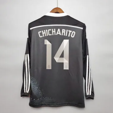 14-15 Real Madrid third away long sleeve