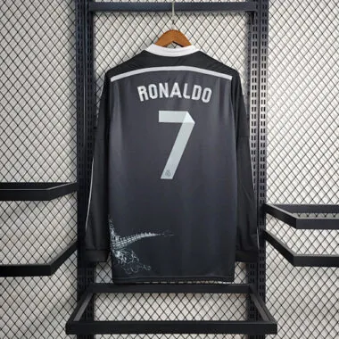 14-15 Real Madrid third away long sleeve