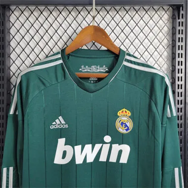 12-13 Real Madrid groene derde uitwedstrijdshirt met lange mouwen