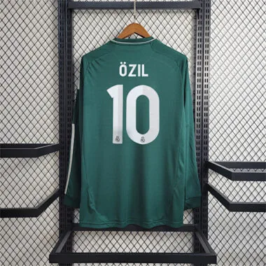 12-13 Real Madrid groene derde uitwedstrijdshirt met lange mouwen