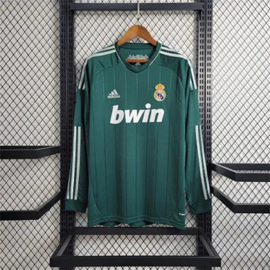 12-13 Real Madrid groene derde uitwedstrijdshirt met lange mouwen