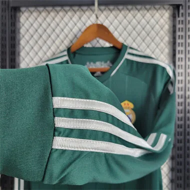 12-13 Real Madrid groene derde uitwedstrijdshirt met lange mouwen