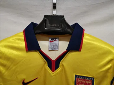 97-98 Arsenal away yellow