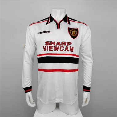 98-99 Manchester United away long sleeve