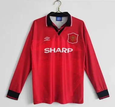 94-96 Manchester United home long sleeve