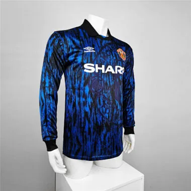 92-93 Manchester United away long sleeve