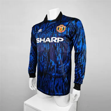 92-93 Manchester United away long sleeve