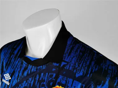 92-93 Manchester United away long sleeve