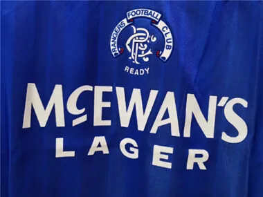 92-94 Rangers home blue