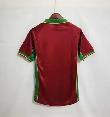 Camiseta roja de la selección de Portugal de 1998 (para partidos en casa)