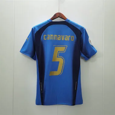 2006 Italy home blue