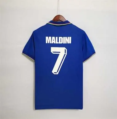 1990 Italy home blue