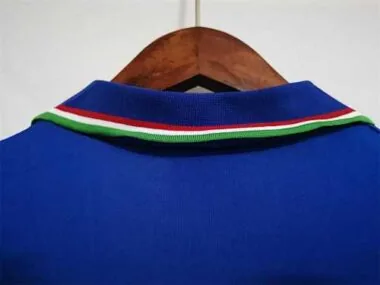 1990 Italy home blue