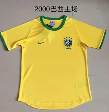 2000 Brazil home yellow