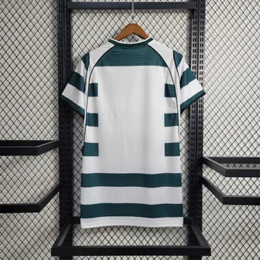 01-03 Sporting Lisbon Home Retro Commemorative Edition Shirt Football Jerseys Yupoo