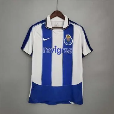 03-04 Porto Home Retro Kit Vintage Shirt Football Jerseys Yupoo