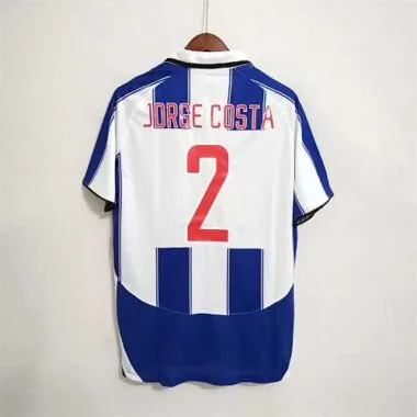 03-04 Porto Home Retro Kit Vintage Shirt Football Jerseys Yupoo