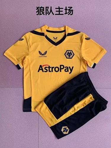 23-24 Wolverhampton Wanderers Home Kit