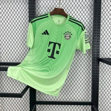 25-26 Bayern Green Goalkeeper Shirt Football Uniform AAAAJersey Wholesale Yupoo