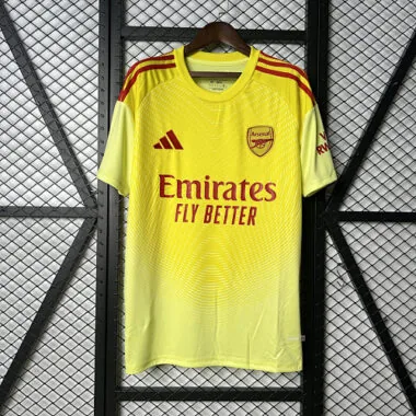 25-26 Arsenal Yellow Goalkeeper Jersey