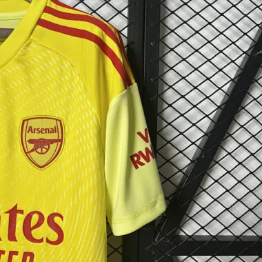 25-26 Arsenal Yellow Goalkeeper Jersey