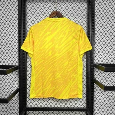 24-25 Corinthians Goalkeeper Yellow Kit Soccer Unifrom