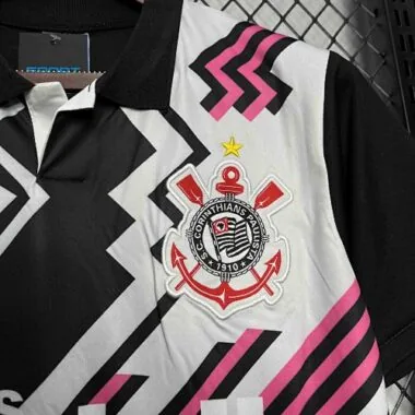 1995 Corinthians Retro Goalkeeper Kit Soccer Uniform