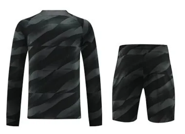 23-24 PSG Goalkeeper Black Long Sleeve Soccer Jerseys Yupoo
