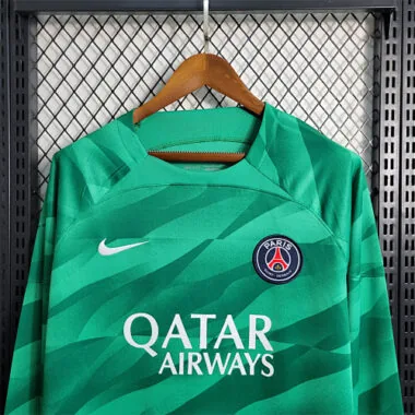 23-24 PSG Green Goalkeeper Long Sleeve