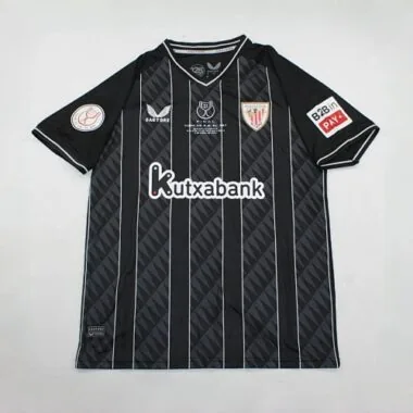 23-24 Bilbao Black Goalkeeper Copa De Rey Final Kit