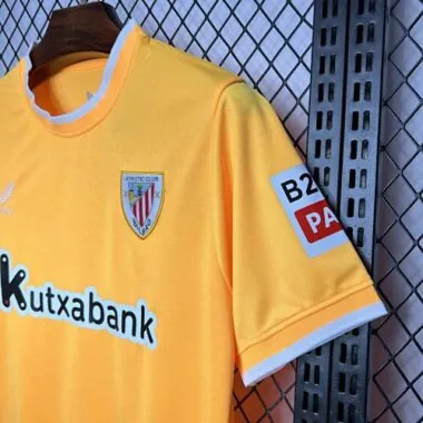 24-25 Athletic Bilbao Yellow Goalkeeper Kit