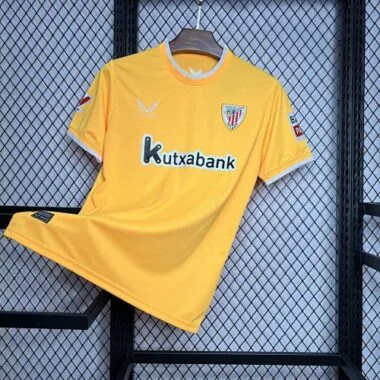 24-25 Athletic Bilbao Yellow Goalkeeper Kit